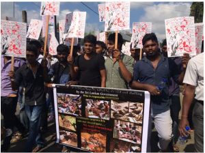 Jaffna University protest.JPG 02